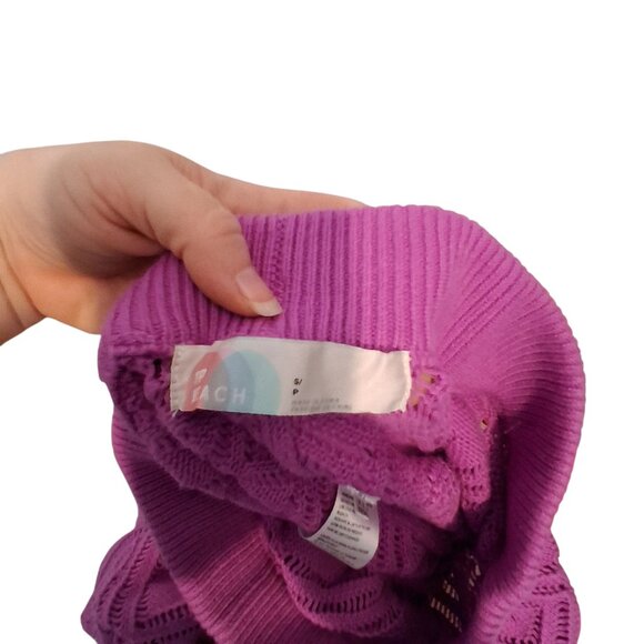 Free People Beach pants womens Small cover up crochet flare bell hem - Picture 5 of 5